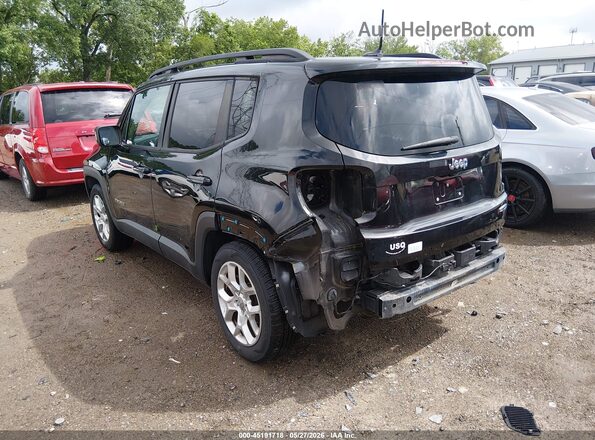 ZACCJABT1GPD56680 2016 JEEP RENEGADE Черный Задняя левая четверть