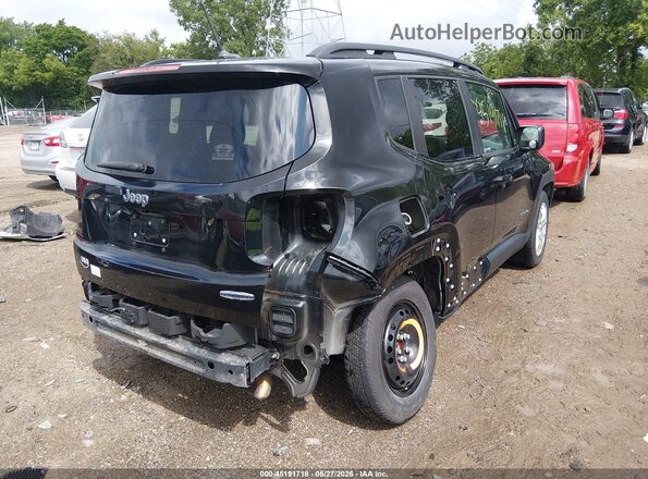 ZACCJABT1GPD56680 2016 JEEP RENEGADE Черный Задняя правая четверть