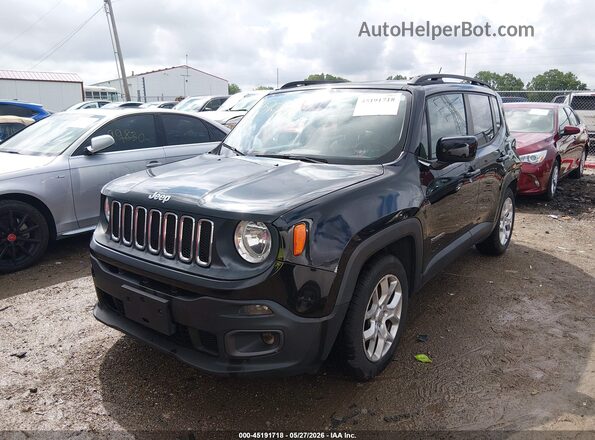 ZACCJABT1GPD56680 2016 JEEP RENEGADE Черный Передняя левая четверть