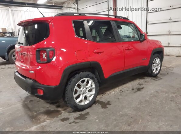 ZACCJABT3GPE22145 2016 JEEP RENEGADE Red უკანა მარჯვენა