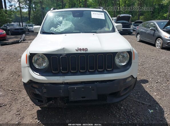 ZACCJABT5GPC96029 2016 JEEP RENEGADE White ხელსაწყოთა პანელის ხედი