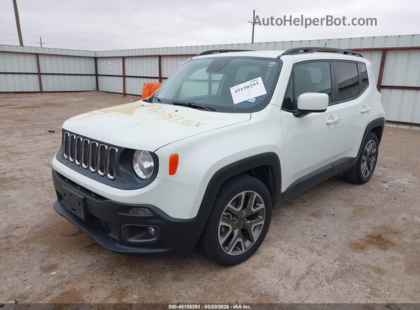 ZACCJABT8GPD97355 2016 JEEP RENEGADE Белый Передняя левая четверть