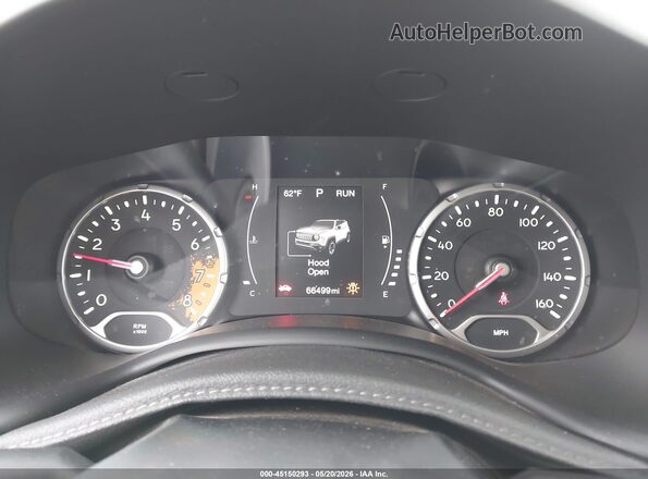 ZACCJABT8GPD97355 2016 JEEP RENEGADE Белый Вид задних сидений