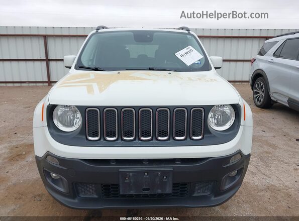 ZACCJABT8GPD97355 2016 JEEP RENEGADE Белый Вид щитка приборов
