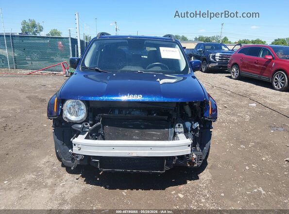 ZACCJABW1GPC69159 2016 JEEP RENEGADE Blue უკანა სალონის ხედი