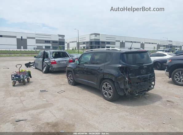 ZACCJADB2JPG68633 2018 JEEP RENEGADE Black Tył lewy