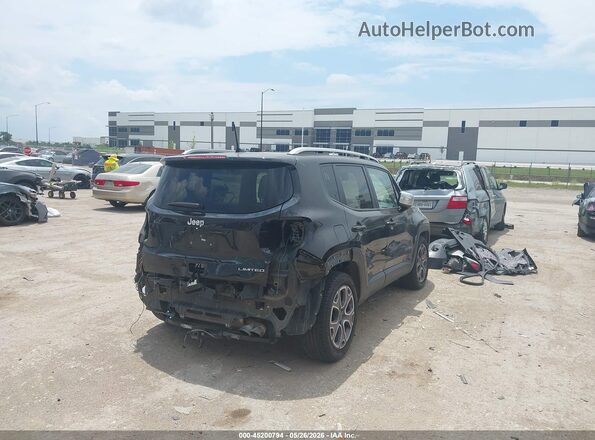 ZACCJADB2JPG68633 2018 JEEP RENEGADE Black Tył prawy