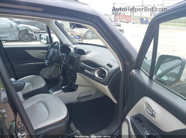 ZACCJADB2JPG68633 2018 JEEP RENEGADE Black Widok wnętrza z przodu