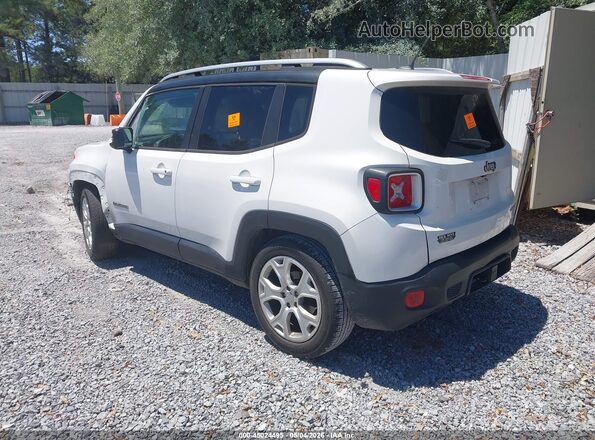 ZACCJADT1GPC61405 2016 JEEP RENEGADE White Trasero izquierdo