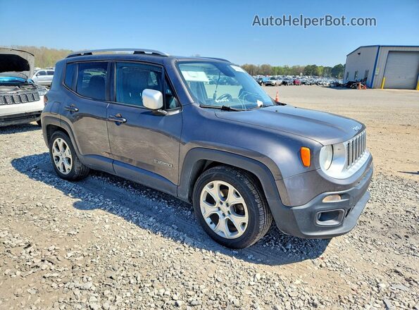 ZACCJADT6GPC54904 2016 JEEP RENEGADE Gray Front right