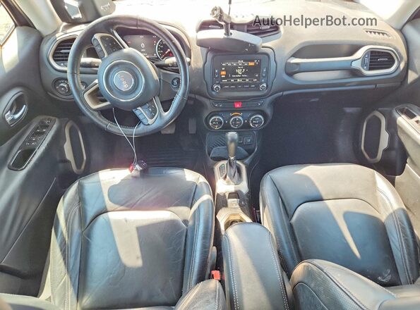 ZACCJADT6GPC54904 2016 JEEP RENEGADE Gray Dashboard view