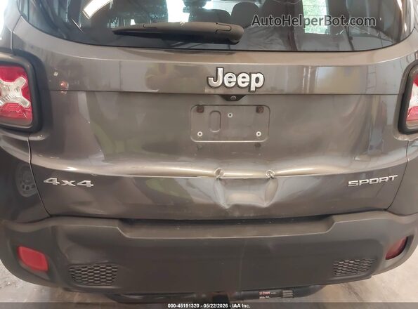 ZACCJBAB0HPE89138 2017 JEEP RENEGADE Gray Vista frontal