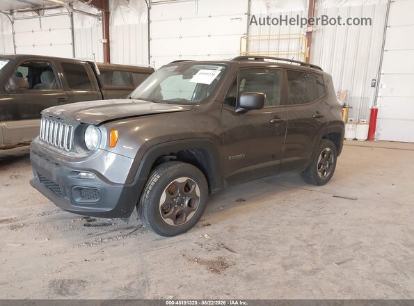 ZACCJBAB0HPE89138 2017 JEEP RENEGADE Gray Vista tres cuartos delantera izquierda