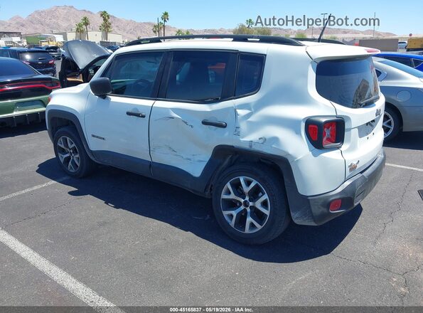 ZACCJBAB0HPF94018 2017 JEEP RENEGADE White უკანა მარცხენა
