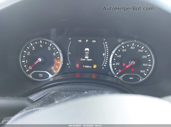 ZACCJBAB0HPF94018 2017 JEEP RENEGADE White უკანა სავარძლების ხედი