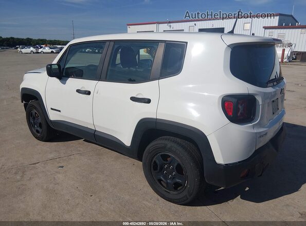 ZACCJBAB0JPH91731 2018 JEEP RENEGADE White Tył lewy