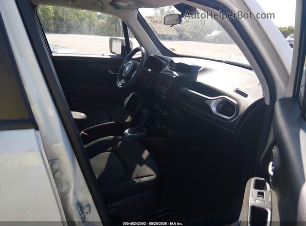 ZACCJBAB0JPH91731 2018 JEEP RENEGADE White Widok wnętrza z przodu