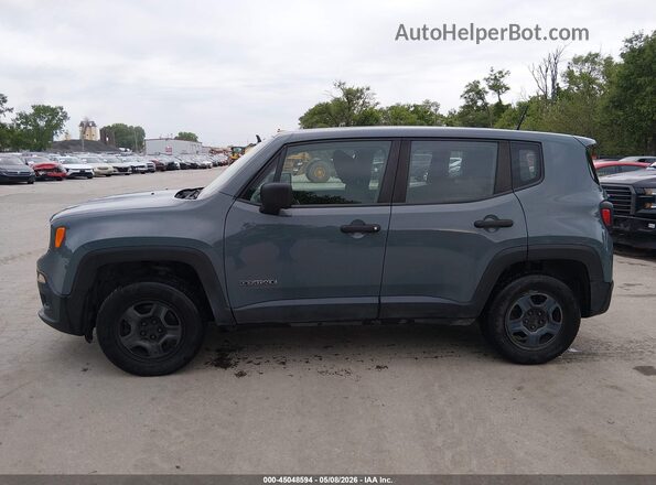 ZACCJBAB0JPJ00808 2018 JEEP RENEGADE Gray Панорамний вид салону 360°