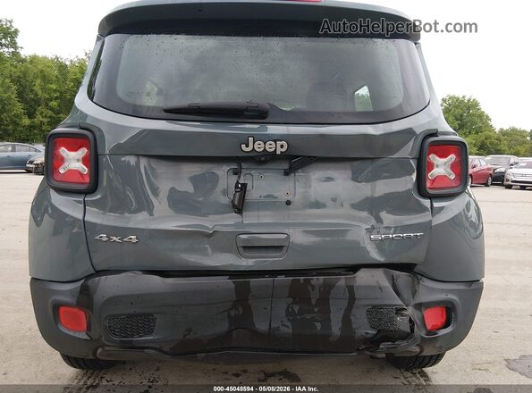 ZACCJBAB0JPJ00808 2018 JEEP RENEGADE Gray Вид спереду