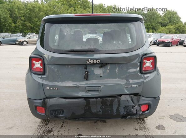 ZACCJBAB0JPJ00808 2018 JEEP RENEGADE Gray 