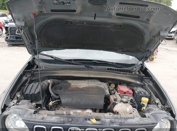 ZACCJBAB0JPJ00808 2018 JEEP RENEGADE Gray Вид ззаду