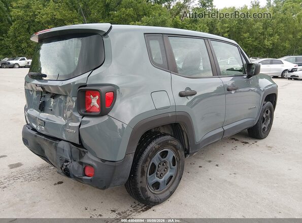 ZACCJBAB0JPJ00808 2018 JEEP RENEGADE Gray Задня права чверть