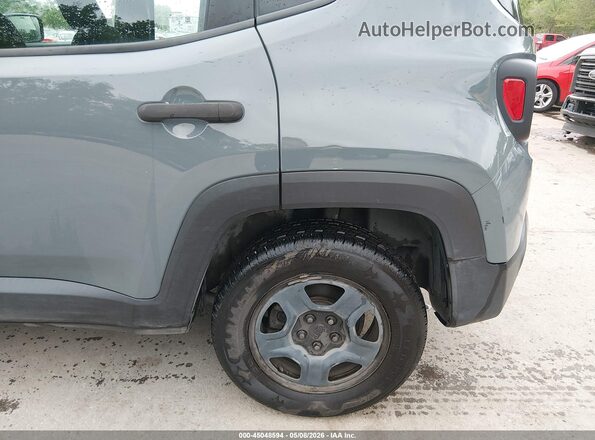 ZACCJBAB0JPJ00808 2018 JEEP RENEGADE Gray 