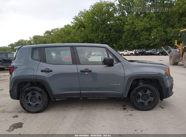 ZACCJBAB0JPJ00808 2018 JEEP RENEGADE Gray Вид задньої частини салону
