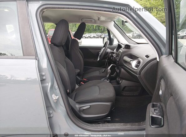 ZACCJBAB0JPJ00808 2018 JEEP RENEGADE Gray Вид салону спереду