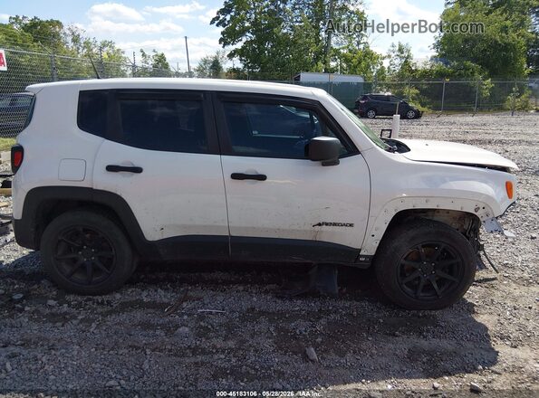 ZACCJBAB0JPJ36966 2018 JEEP RENEGADE White Սալոնի 360 աստիճան տեսք