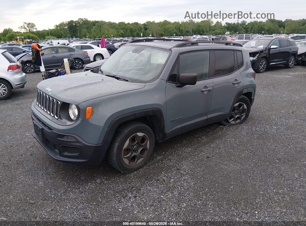 ZACCJBAB1HPE52938 2017 JEEP RENEGADE Blue Առջևի ձախ երեք քառորդ տեսարան