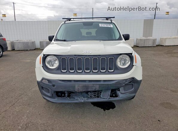 ZACCJBAB1HPF06738 2017 JEEP RENEGADE Белый 