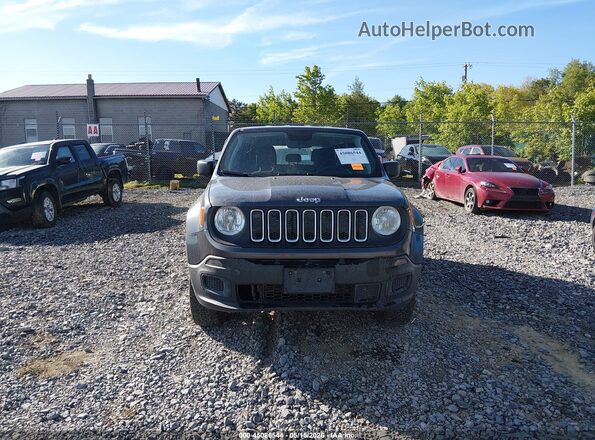 ZACCJBAB2JPH81783 2018 JEEP RENEGADE Gray Vista del cuadro de instrumentos