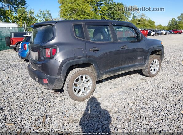 ZACCJBAB2JPH81783 2018 JEEP RENEGADE Gray Trasero derecho