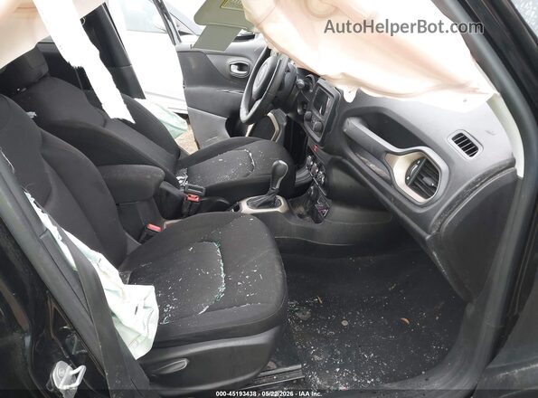 ZACCJBAB3HPG56401 2017 JEEP RENEGADE Black Սալոնի դիմացի տեսք