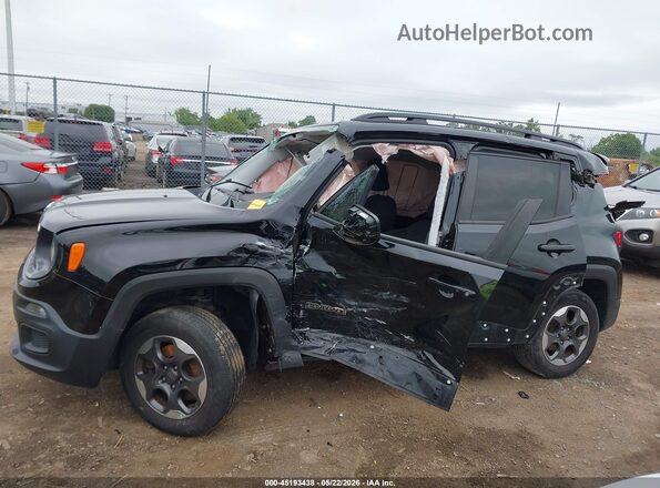 ZACCJBAB3HPG56401 2017 JEEP RENEGADE Black Դիմացի տեսք