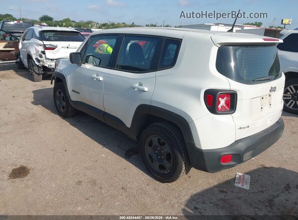 ZACCJBAB4JPJ45153 2018 JEEP RENEGADE White Trasero izquierdo