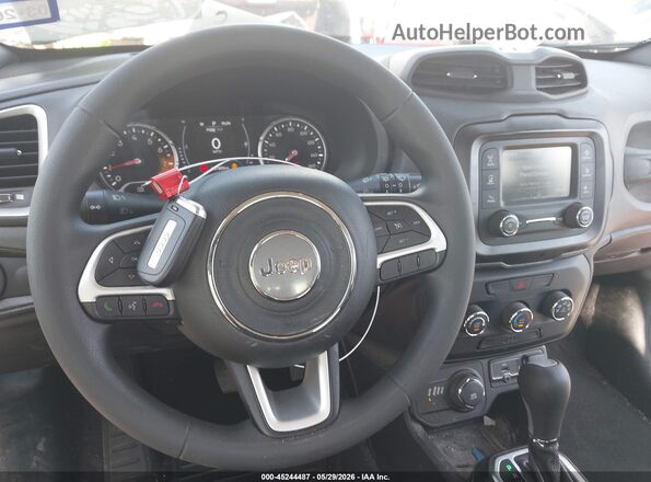 ZACCJBAB4JPJ45153 2018 JEEP RENEGADE White Vista del salpicadero