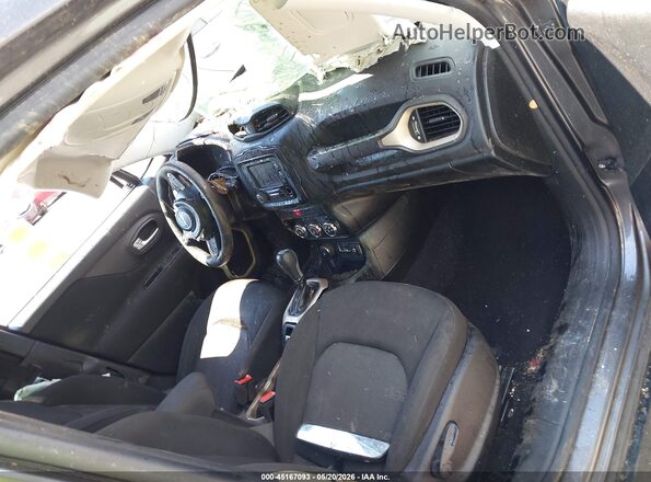 ZACCJBAB5HPE87191 2017 JEEP RENEGADE Серый Вид салона спереди
