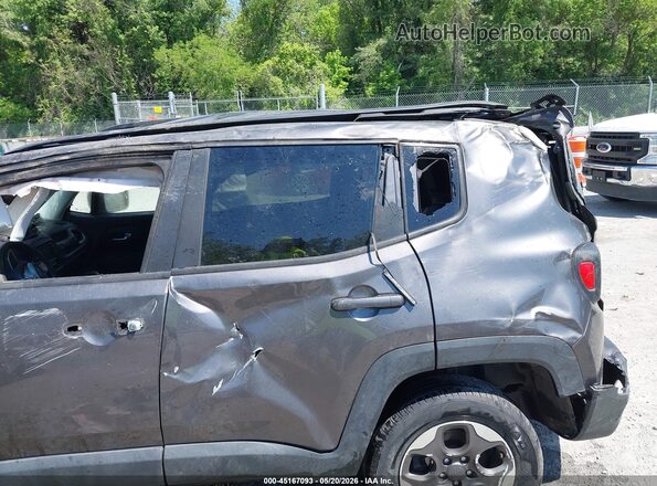 ZACCJBAB5HPE87191 2017 JEEP RENEGADE Серый Вид щитка приборов