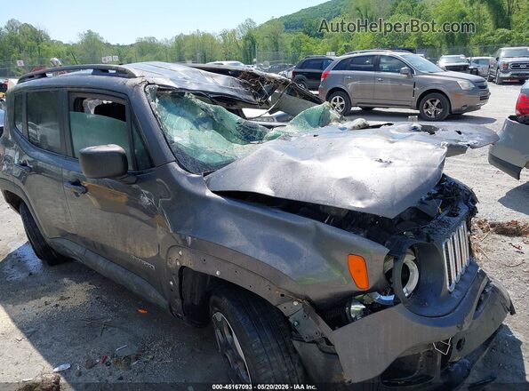 ZACCJBAB5HPE87191 2017 JEEP RENEGADE Серый 