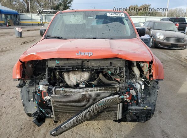 ZACCJBAB7JPH26617 2018 JEEP RENEGADE Orange Vista frontal