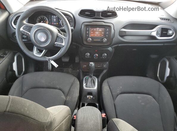 ZACCJBAB7JPH26617 2018 JEEP RENEGADE Orange Vista del salpicadero