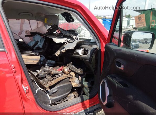 ZACCJBAB9JPH46030 2018 JEEP RENEGADE Red Vista interior delantera