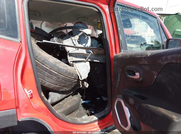 ZACCJBAB9JPH46030 2018 JEEP RENEGADE Red Vista de la etiqueta del VIN