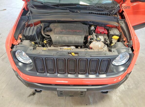 ZACCJBAB9JPH93266 2018 JEEP RENEGADE Оранжевый 