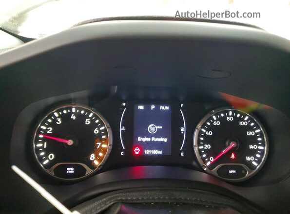 ZACCJBABXHPF33811 2017 JEEP RENEGADE Gray Vista del cuadro de instrumentos