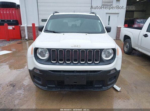 ZACCJBABXJPH39037 2018 JEEP RENEGADE White Սարքավորումների վահանակի տեսք