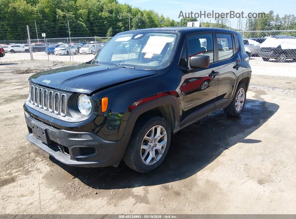 ZACCJBAH1HPF65065 2017 JEEP RENEGADE Black Vista tres cuartos delantera izquierda