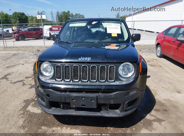 ZACCJBAH1HPF65065 2017 JEEP RENEGADE Black Vista del cuadro de instrumentos